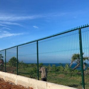 Spikes on Clear View Fence Top