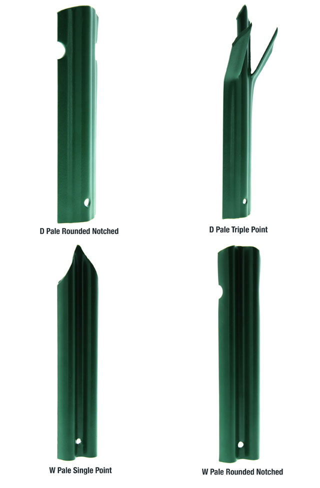 Palisade Fence Pale Types